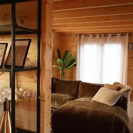 Luxe Houten Wellness Boshuisje Met Hottub Meijel