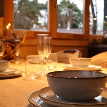 Luxe Houten Wellness Boshuisje Met Hottub *