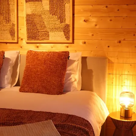 Luxe Houten Wellness Boshuisje Met Hottub Hébergement de vacances